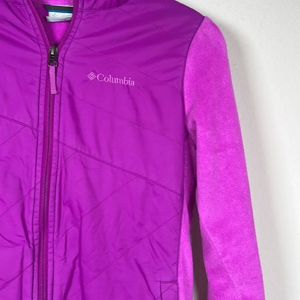 Kids Columbia Fleece Windbreaker Jacket